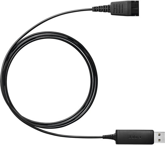 Micro-casque Jabra BIZ 1500 Duo Wideband micro antibruit + Adaptateur Jabra Link 230 - USB plug-and-play (1519-0154 + 230-09) – Image 3