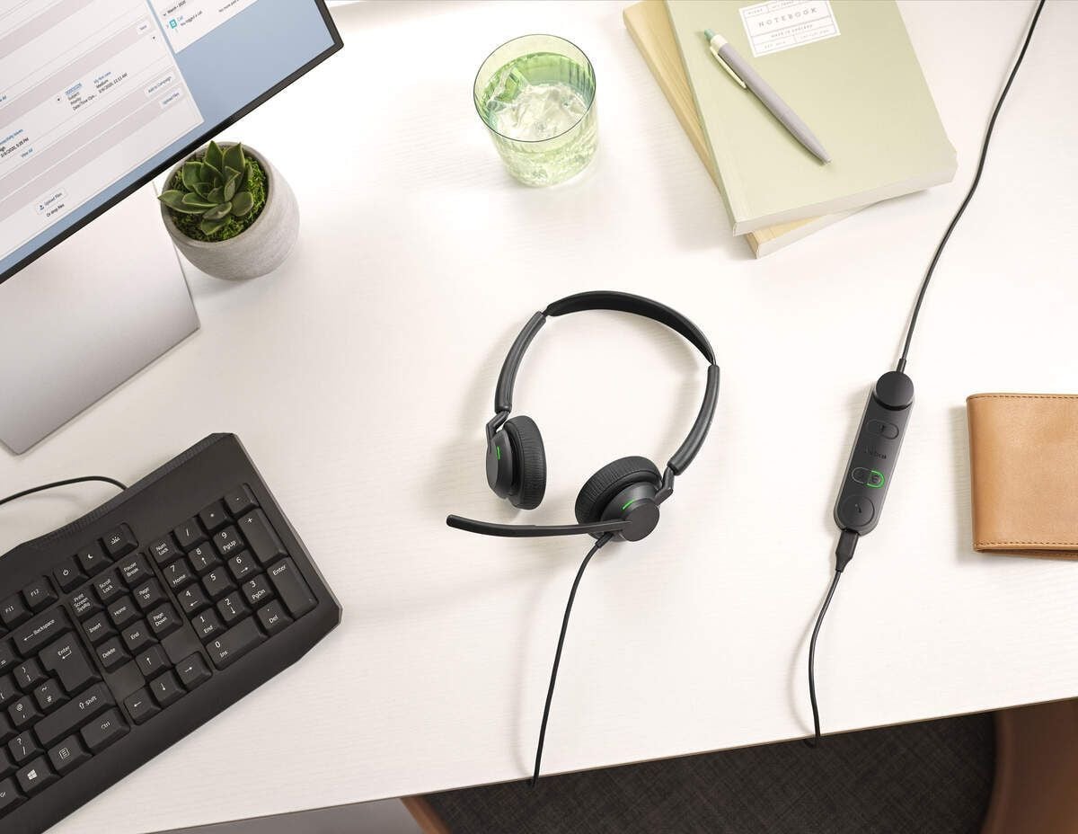 Micro-casque Jabra Engage 50 II version stereo MS - USB-C / USB-A (5099-299-2169) – Image 3