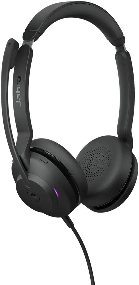 Micro-casque Jabra Evolve2 30 SE version Stereo MS, adaptateur USB C/A (23189-999-779) – Image 2