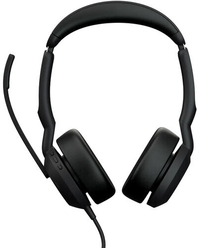 Micro-casque Jabra Evolve2 50 version stereo MS, adaptateur USB C/A (25089-999-799) – Image 3