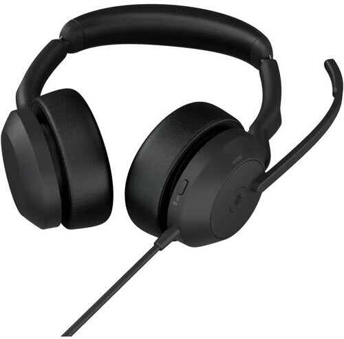Micro-casque Jabra Evolve2 50 version stereo MS, adaptateur USB C/A (25089-999-799) – Image 4