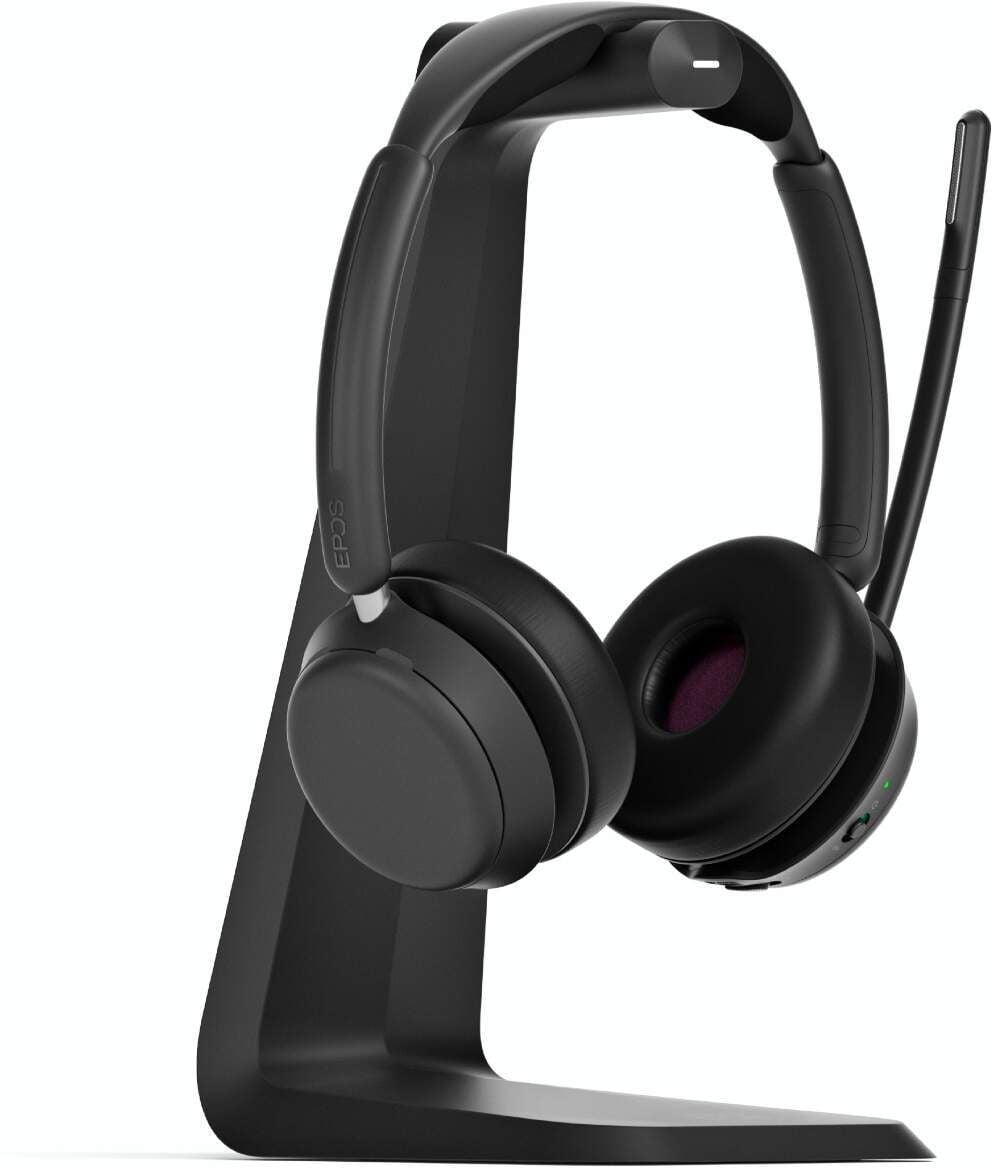 Micro-casque sans fil Bluetooth EPOS IMPACT 1061T avec base de chargement à induction (1001173) – Image 2