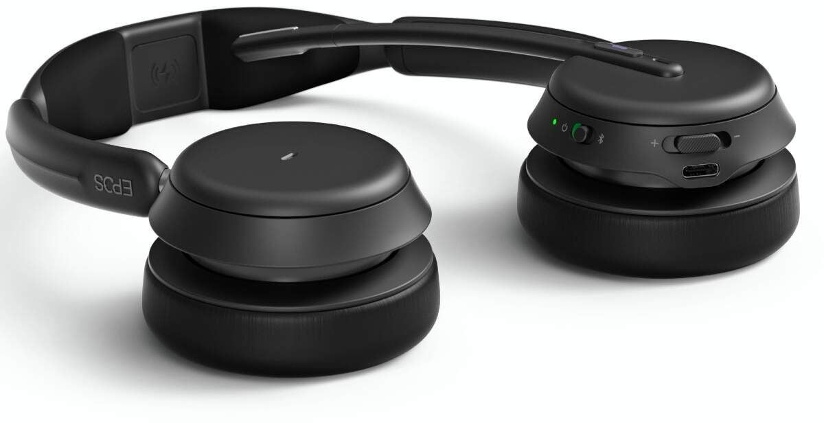 Micro-casque sans fil Bluetooth EPOS IMPACT 1061T avec base de chargement à induction (1001173) – Image 10
