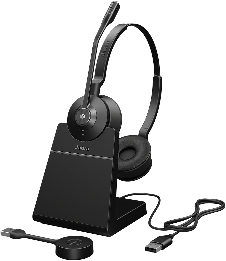 Micro-casque Sans fil Jabra Engage 55 SE version Stereo MS (9659-455-111)