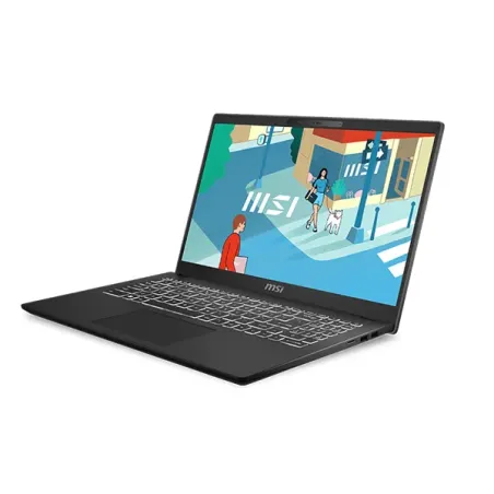 MSI MODERN 15 H C13M-297MA Intel I7-13620H/16GB DDR4/512GB SSD/15.6" FHD IPS/Win11 - Noir Classic + BAG + Souris