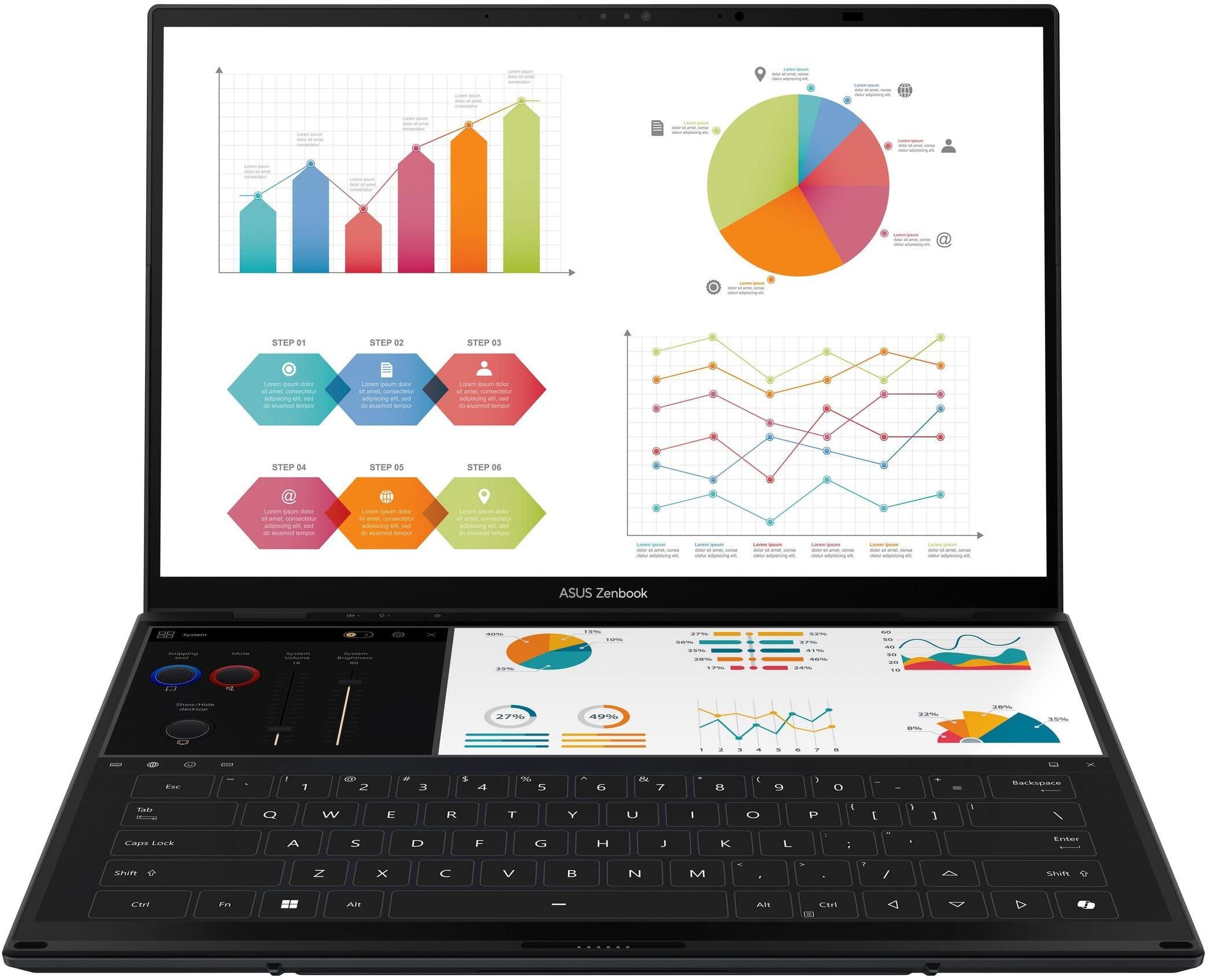 Ordinateur portable Asus Zenbook Duo (UX8406CA-QL048W) – Image 5