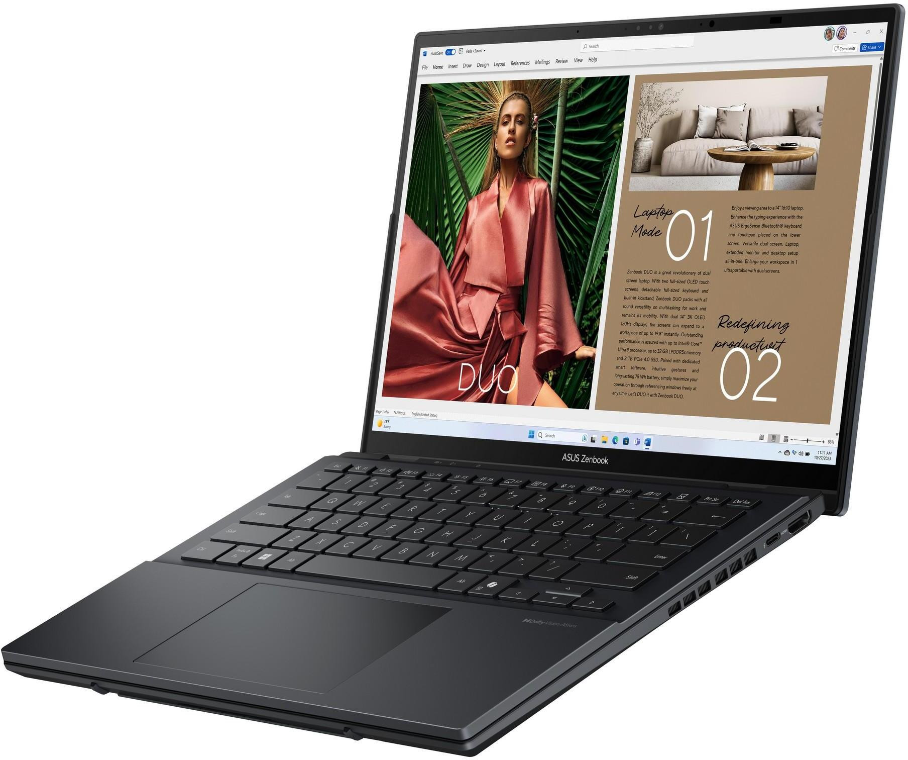 Ordinateur portable Asus Zenbook Duo (UX8406CA-QL048W) – Image 7