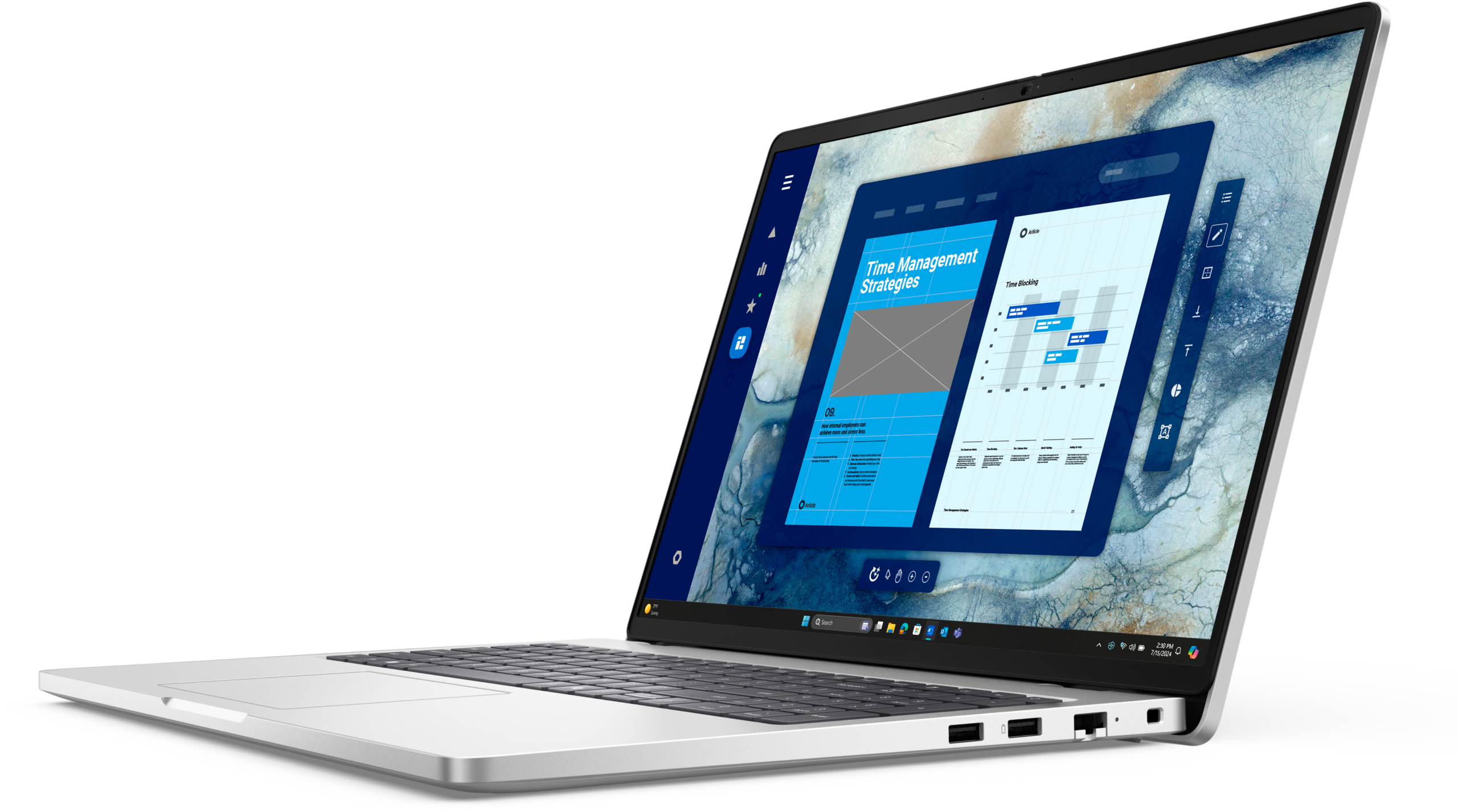 Ordinateur Portable Dell Pro 16 PC16250 (DP16-U5-W) – Image 3