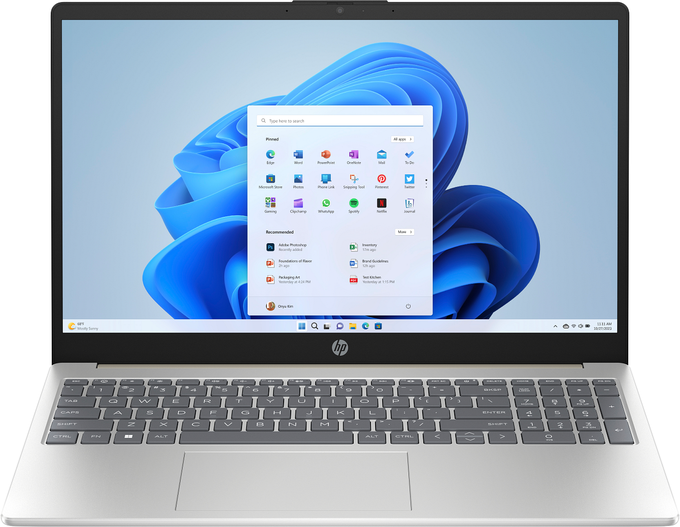 Ordinateur portable HP 15-fd1107nk (CC9X7EA)