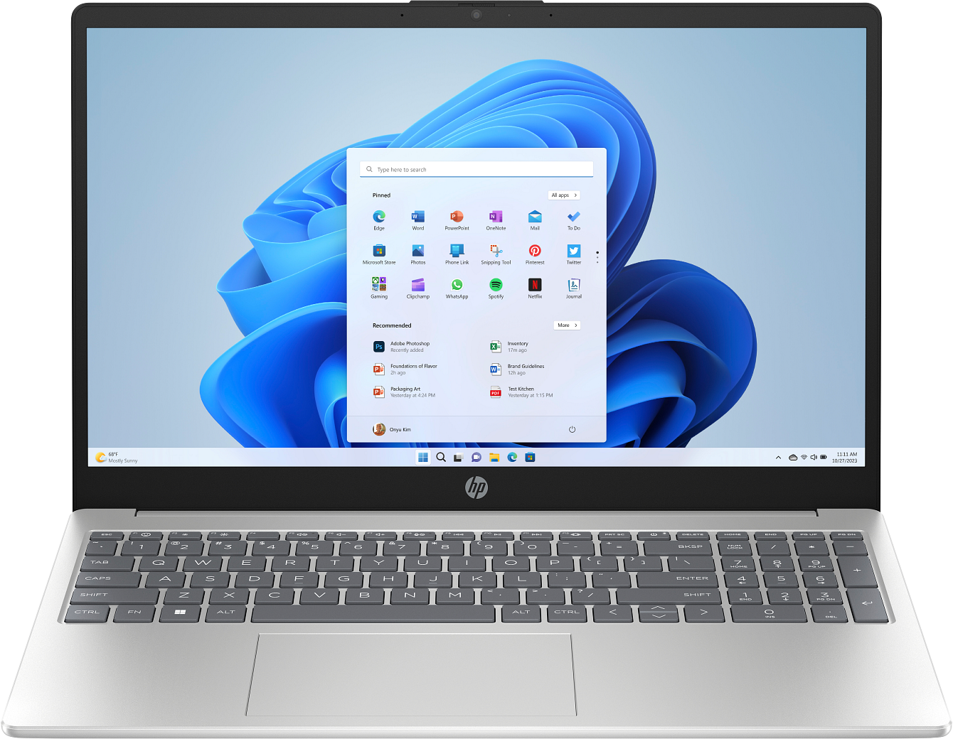 Ordinateur portable HP AI 15-fd2007nk (D3PP2EA)