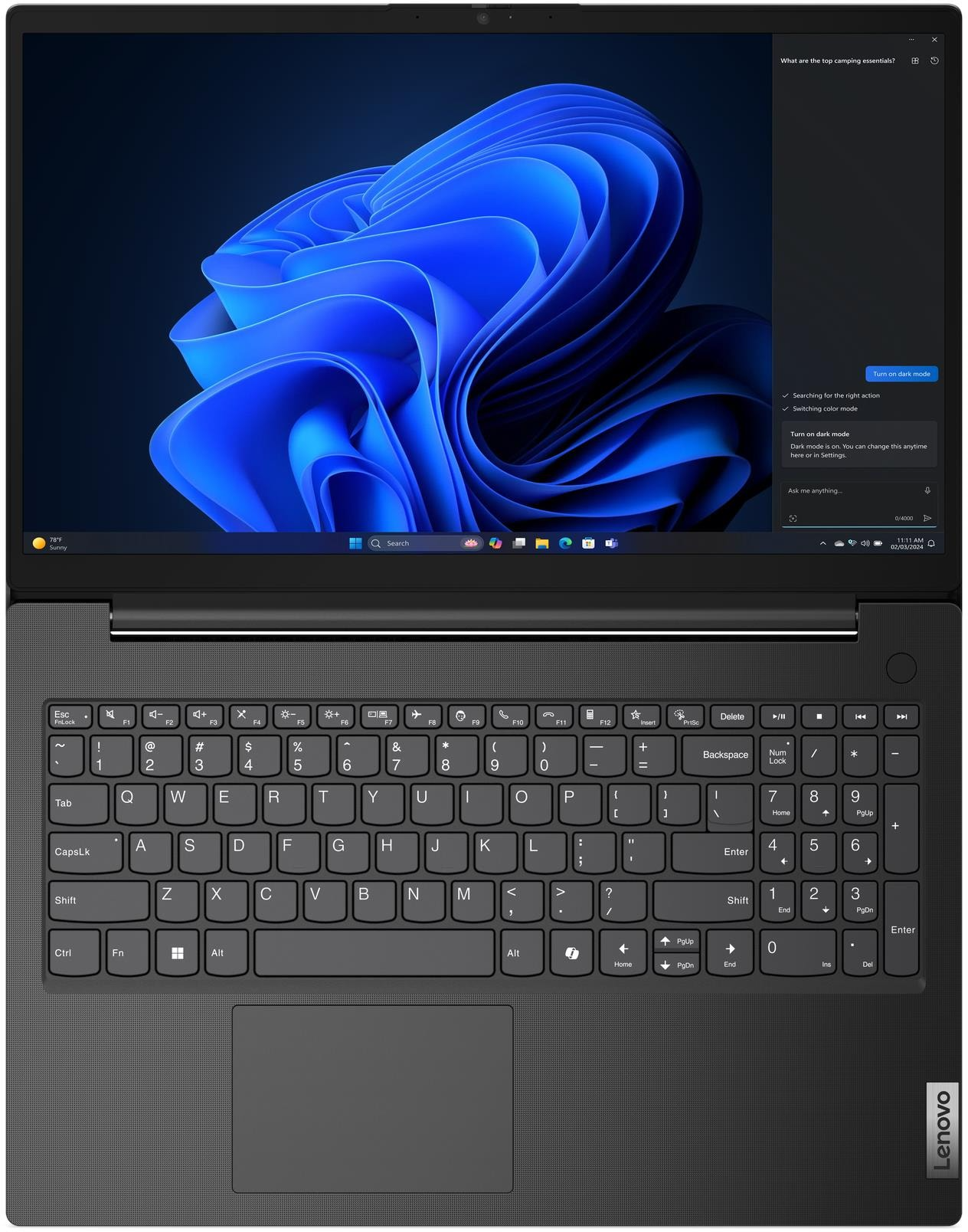 Ordinateur Portable Lenovo V15 Gen 5i (83GW006XTP) – Image 4