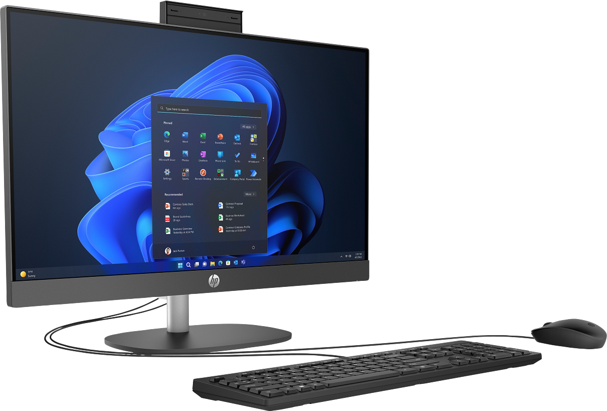 Ordinateur tout-en-un HP ProOne 240 G10 (D10FCET) – Image 2