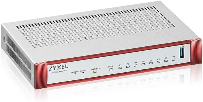 Pare-feu Zyxel USG FLEX 100 H 8 ports Gigabit (USGFLEX100H-EU0102F) – Image 3
