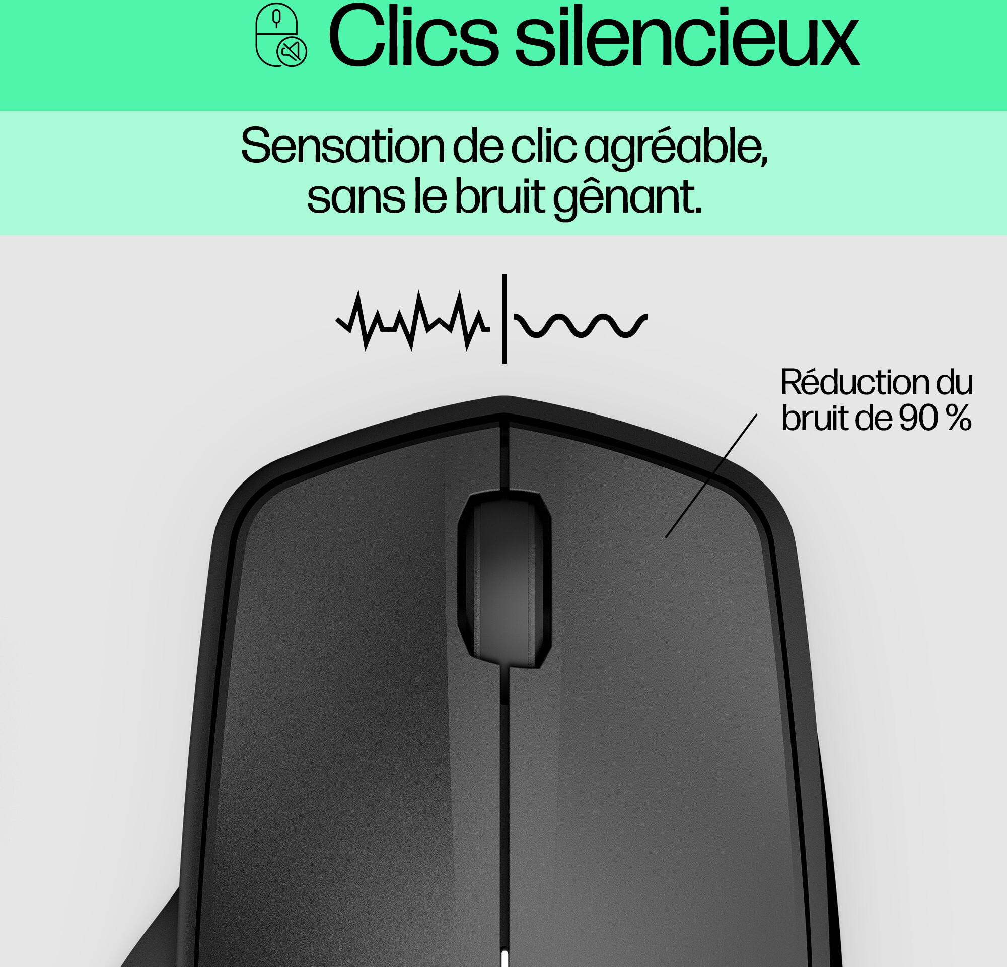 Souris sans fil silencieuse HP 280 (19U64AA) – Image 7