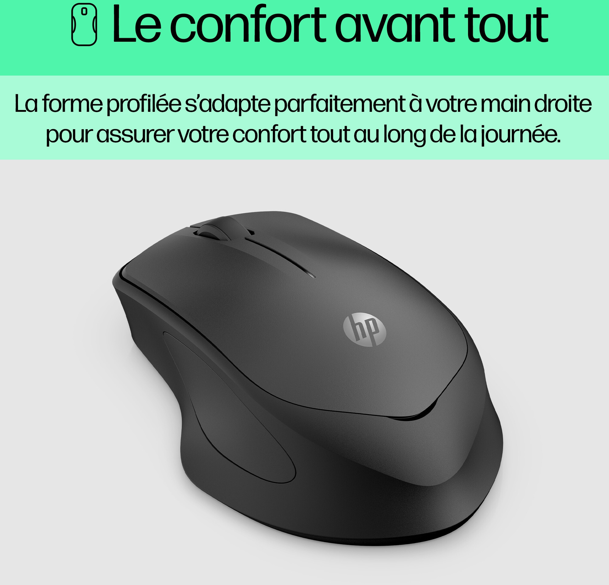 Souris sans fil silencieuse HP 280 (19U64AA) – Image 8