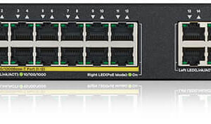 Switch Administrable Zyxel GS1900-24 PoE 24 ports GbE L2 (GS1900-24EP-EU0101F)