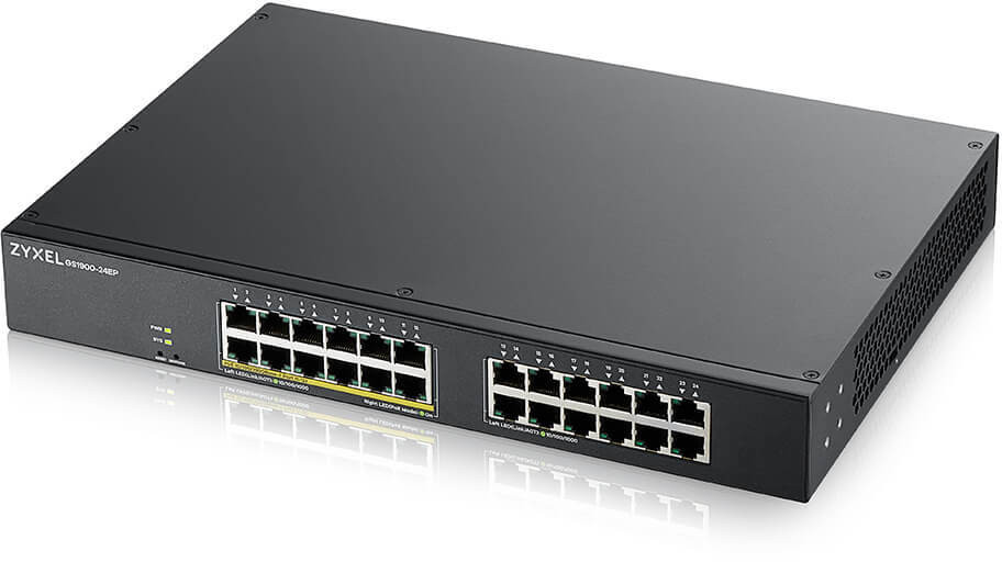 Switch Administrable Zyxel GS1900-24 PoE 24 ports GbE L2 (GS1900-24EP-EU0101F) – Image 3