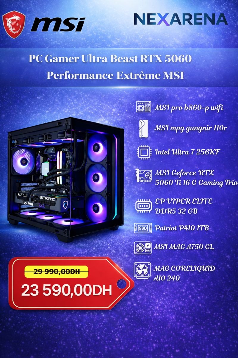 PC Gamer Ultra Beast MSI