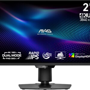 Écran Gaming MSI MAG 274UPDF E16M 27" 4K UHD 160Hz / FHD 320Hz Mini LED